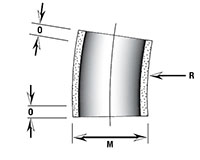 11 1/4º x 36 Inch (in) Radius Elbows