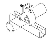 Non-Metallic Universal Pipe Clamps