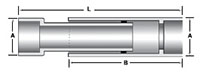 Socket x Socket Single Expansion Joints with O-Ring