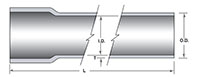 Straight Socket Extra Heavy Wall (XW) Straight Conduits