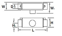 Type T Conduit Bodies