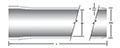 Interference Joint Tubular Size (ID) Straight Conduits